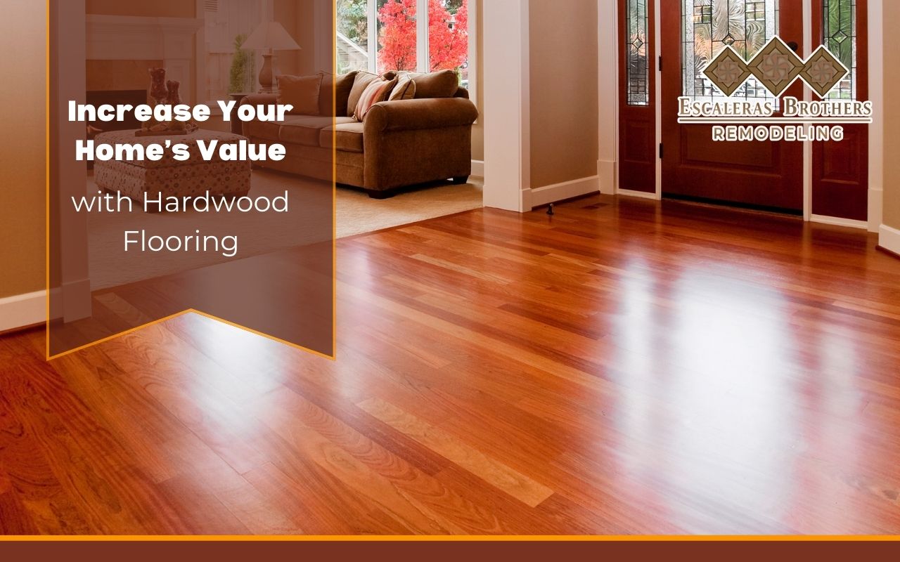 Hardwood flooring increasing the value of a modern home