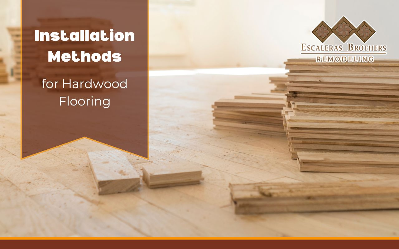 Nail-down hardwood installation process