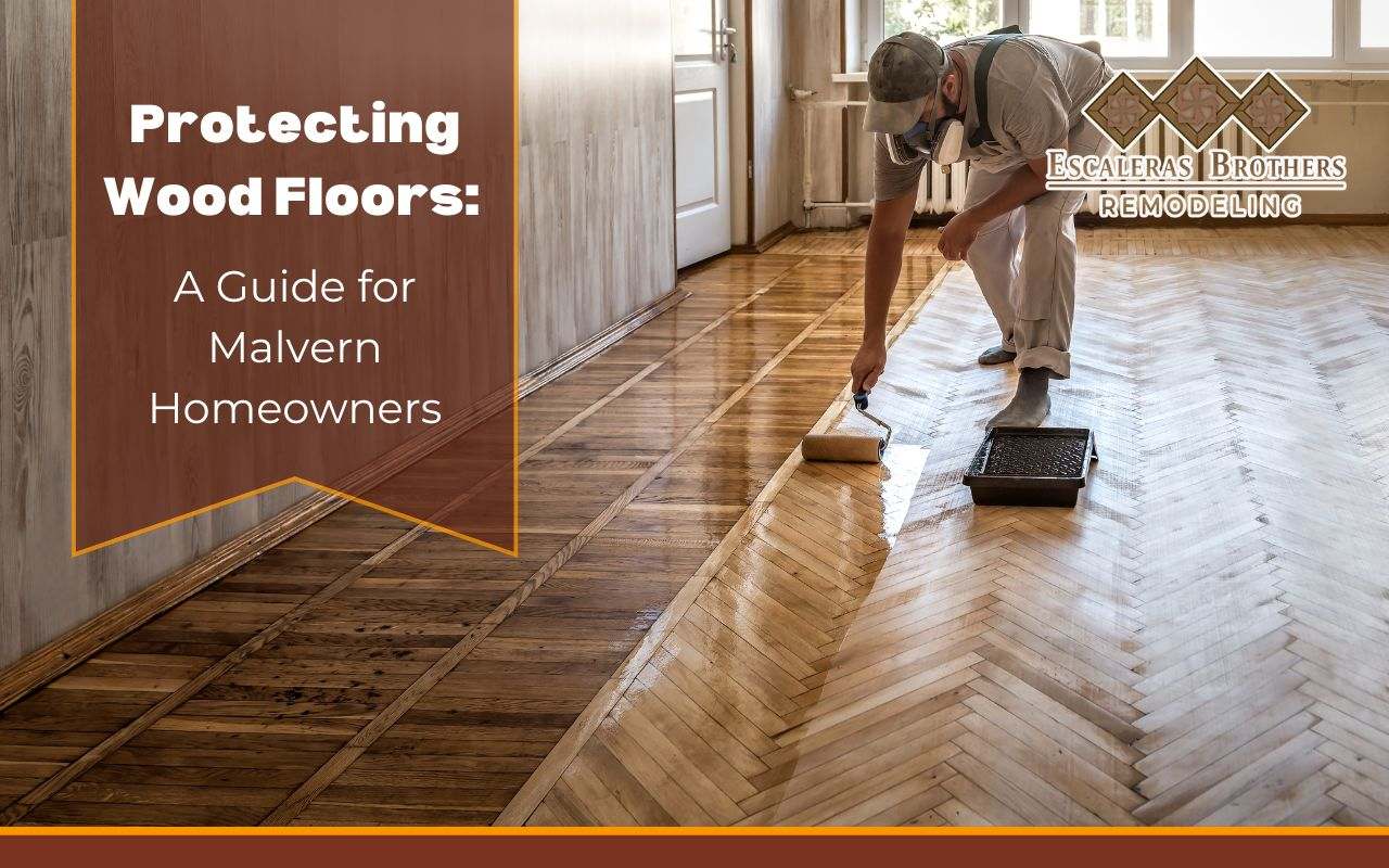 Cleaning a hardwood floor with a soft mop