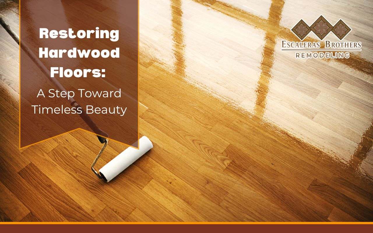 Professional wood floor refinishing for a restored appearance